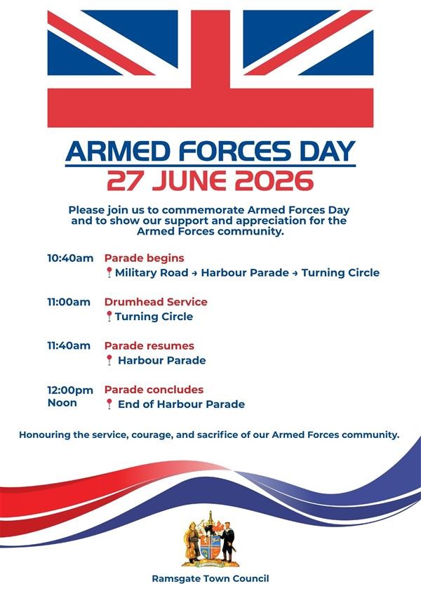 poster for Armed Forces Day 2026