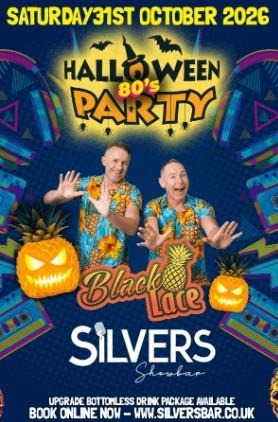 poster for Halloween 80s Party