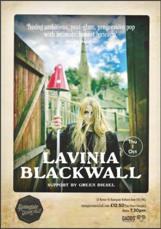 poster for Lavina Blackwall + Green Diesel