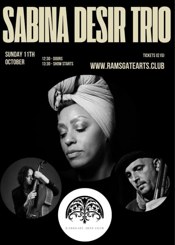 poster for Sabina Desir Trio